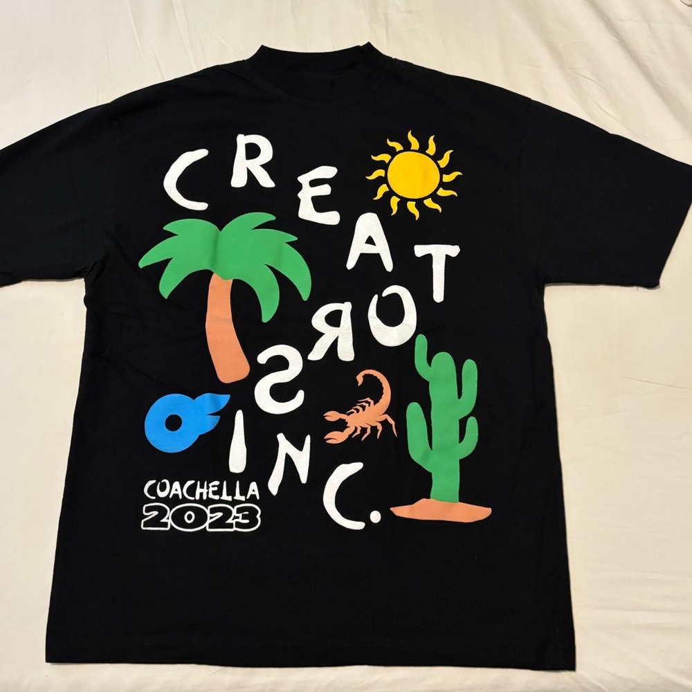 Black Graphic 2023 Coachella T-Shirt
